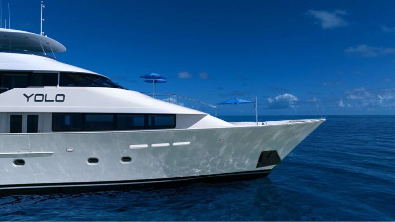 Bow Of The Yacht
