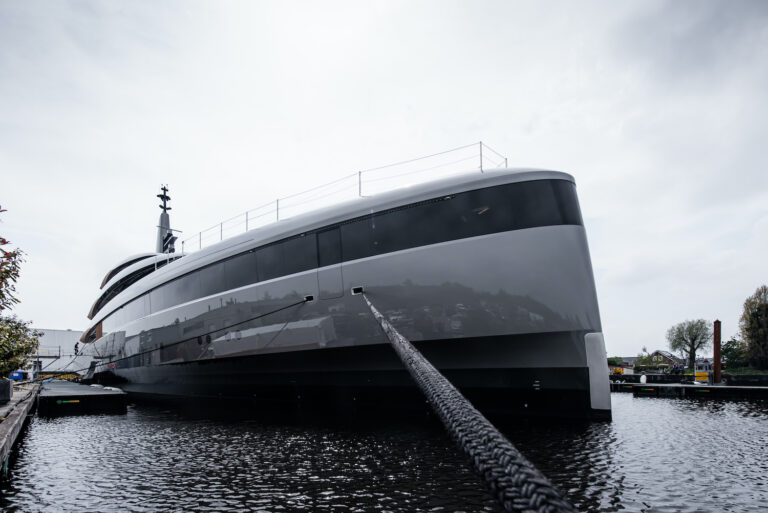 Bow Of The Yacht Project 710