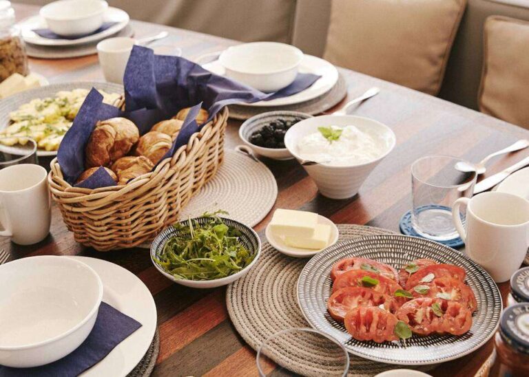 Breakfast Aboard The Yacht