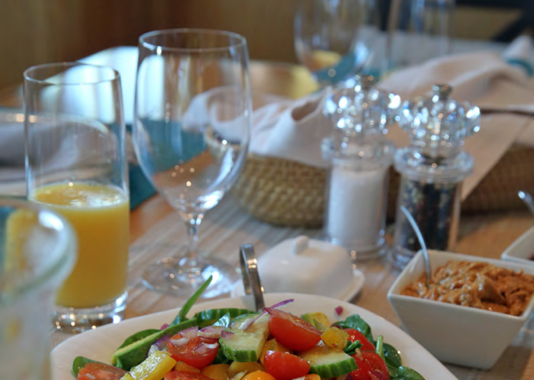 Breakfast Set Up