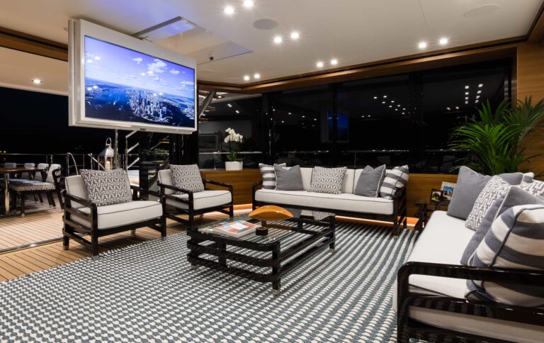 Bridge Deck Exterior Seating And Lounging Area