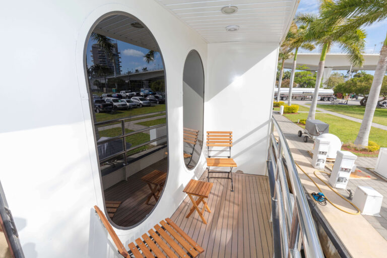 Chairs On Side Deck