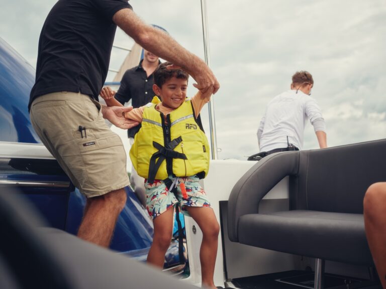 Child On A Tender