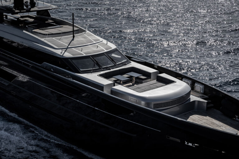 Close Up Of Bow Deck