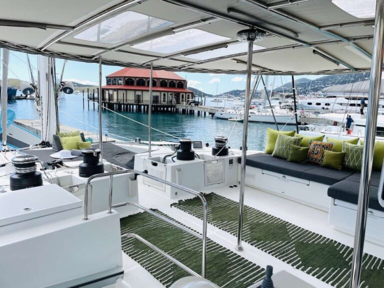 Cockpit With Catamaran