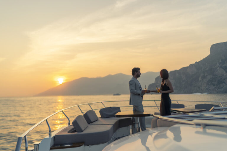 Cocktail Hour On Flybridge