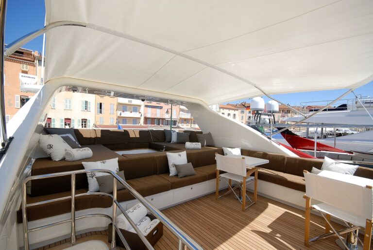 Comfortable Lounging On Sundeck