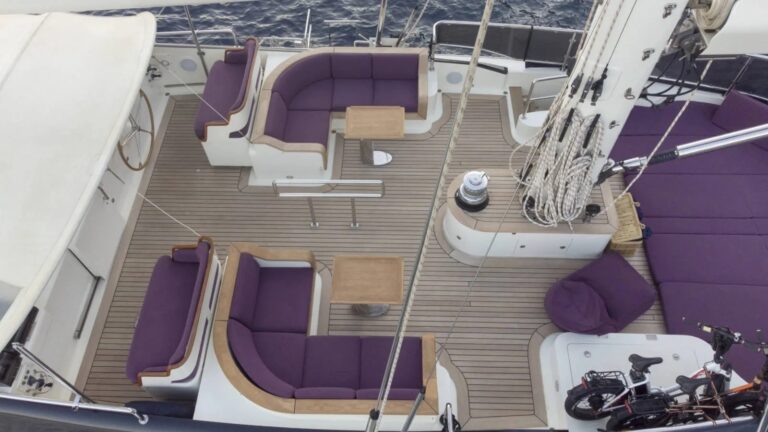 Deck Seating And Lounging Area