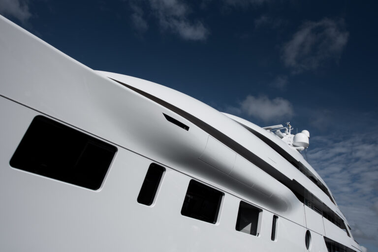 Detail Of Motor Yacht Bliss