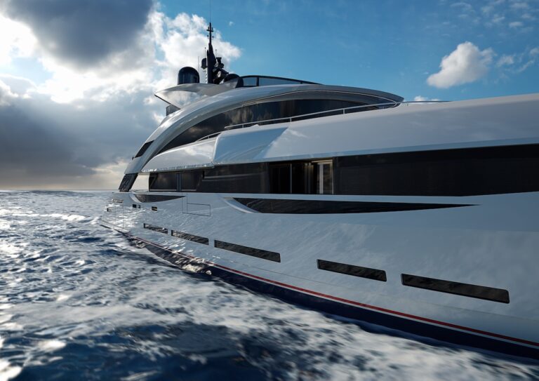 Detail Of The Yacht GT45 By ISA Yachts