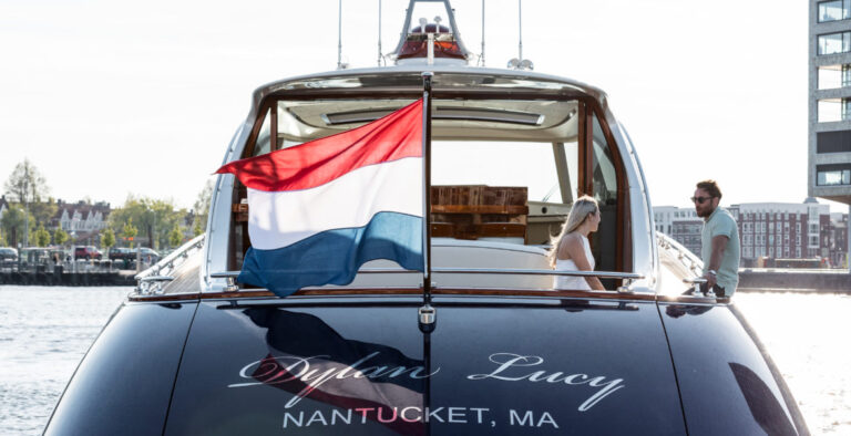 Detail Of The Yacht