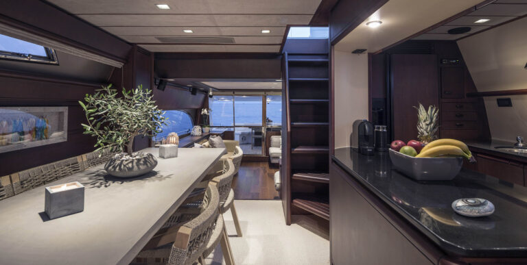 Dining Area And Galley
