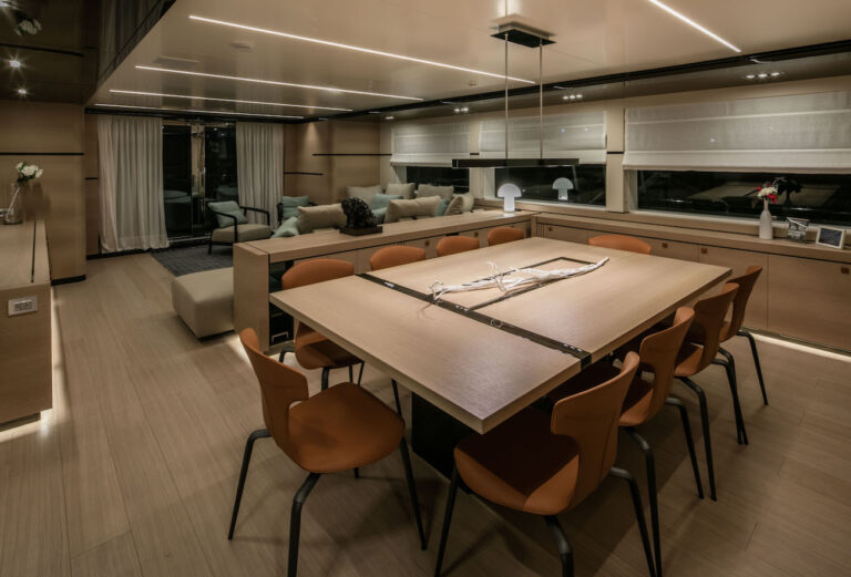 Dining Area And Main Saloon