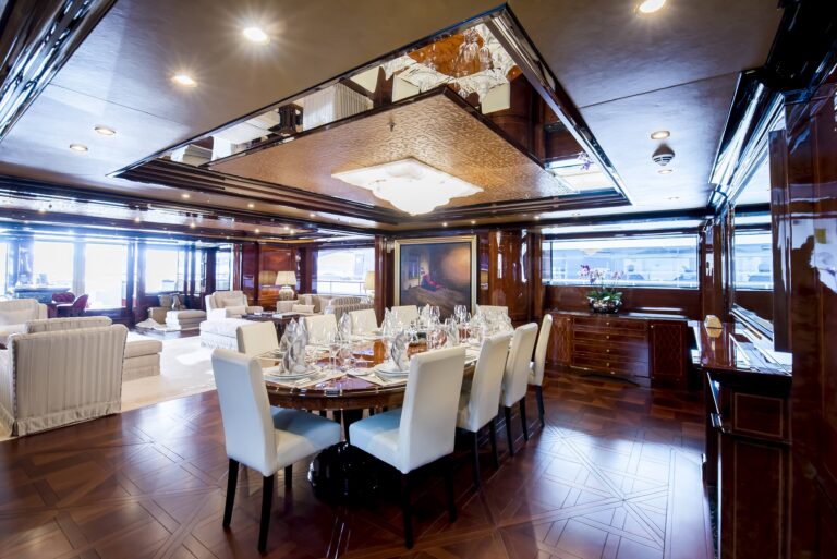 Dining Area And Main Saloon