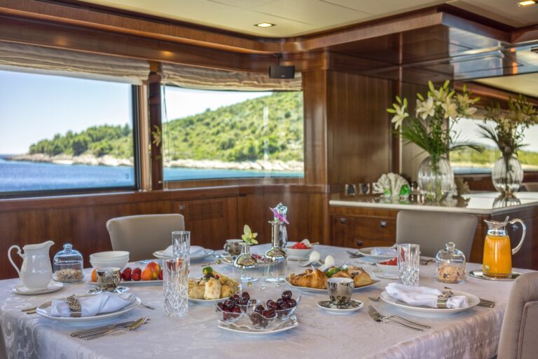 Dining In Bridge Deck Saloon
