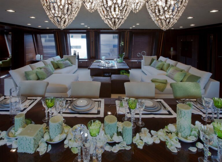 Dining Room And Saloon On The Upper Deck