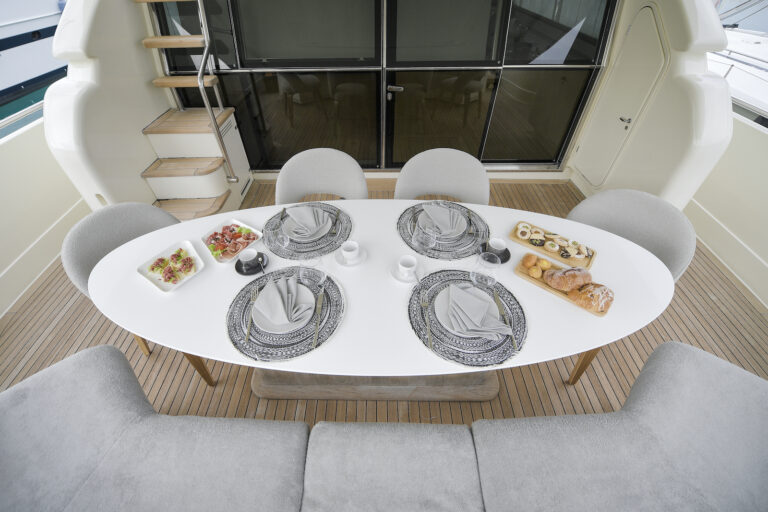 Dining Set Up Aft