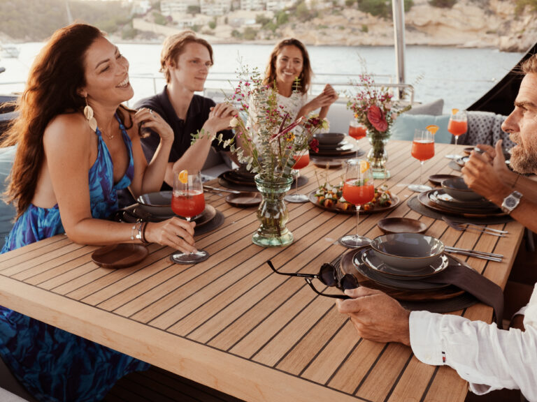 Dinner Aboard - Yachting Lifestyle