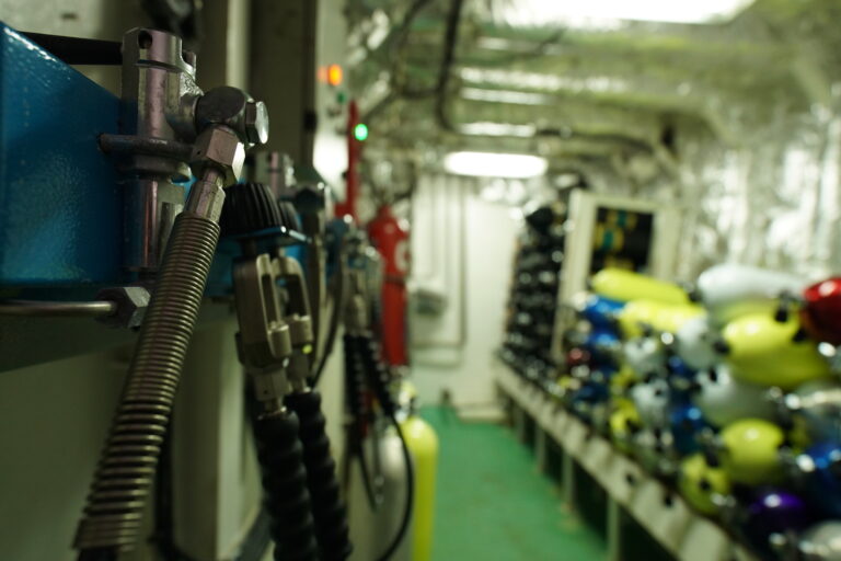 Dive Equipment Storage Detail