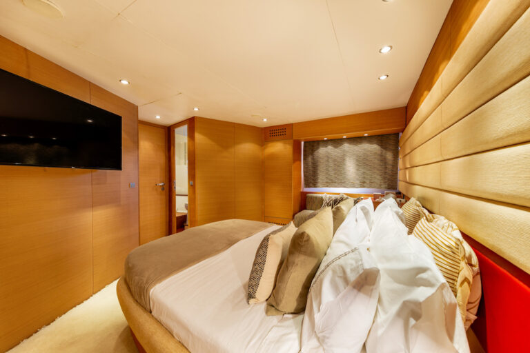 Master Cabin Detail With TV