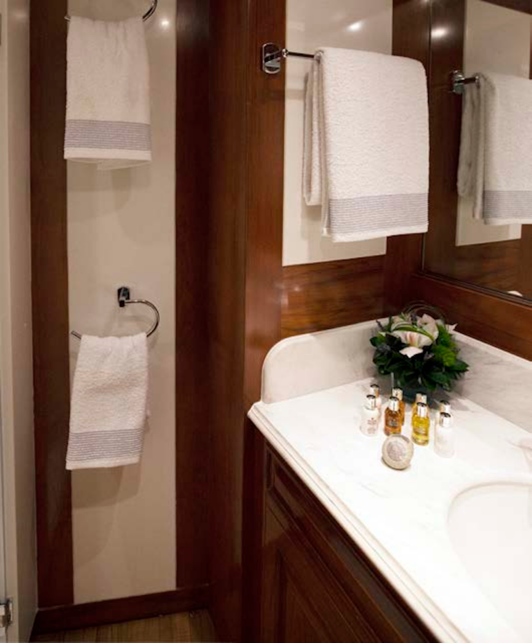 Double Cabin Bathroom Detail