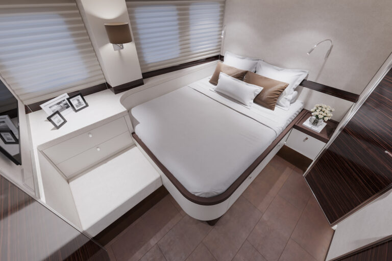 Double Guest Cabin From Above