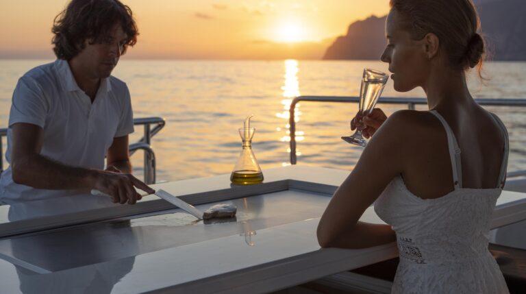 Drinks At Sunset