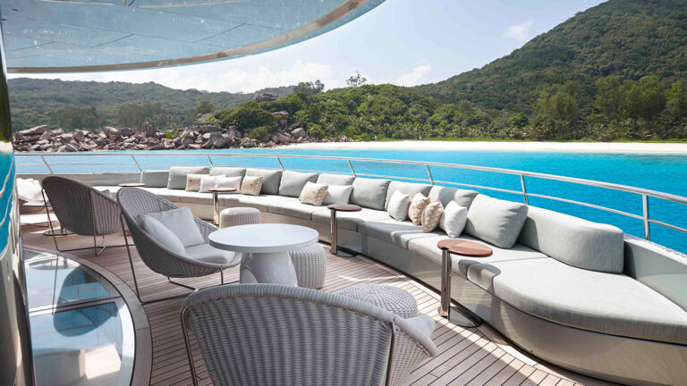 Feadship Super Yacht Savannah Owners Deck Aft