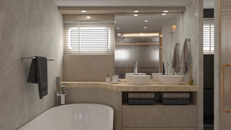 Ensuite With Bathtub