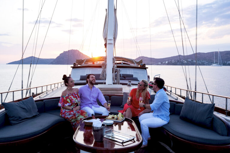 Evening Drinks On Deck