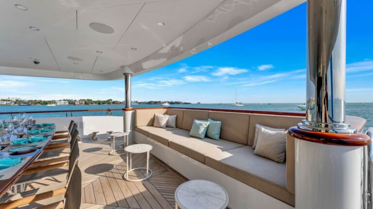 Exterior Dining With Relaxation Area