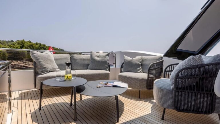 Exterior Relaxation Area With Sea Views