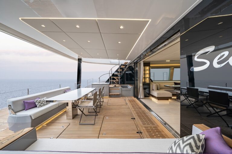 Exterior Dining Area With Sea Views 01