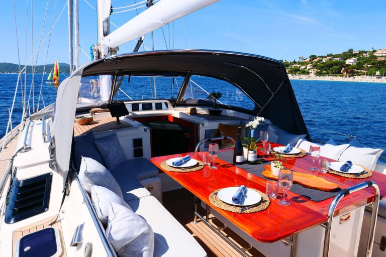 Exterior Dining Set Up