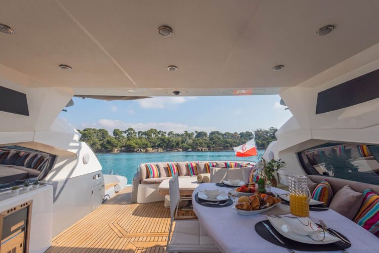 Exterior Dinning Area With Sea Views