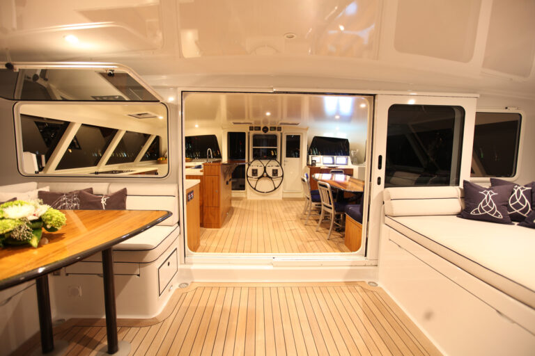 Exterior Looking Into The Saloon