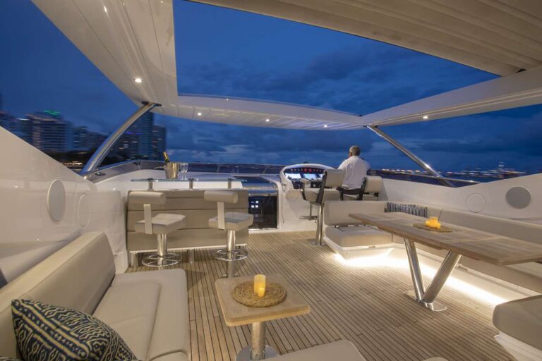 Flybridge At Night