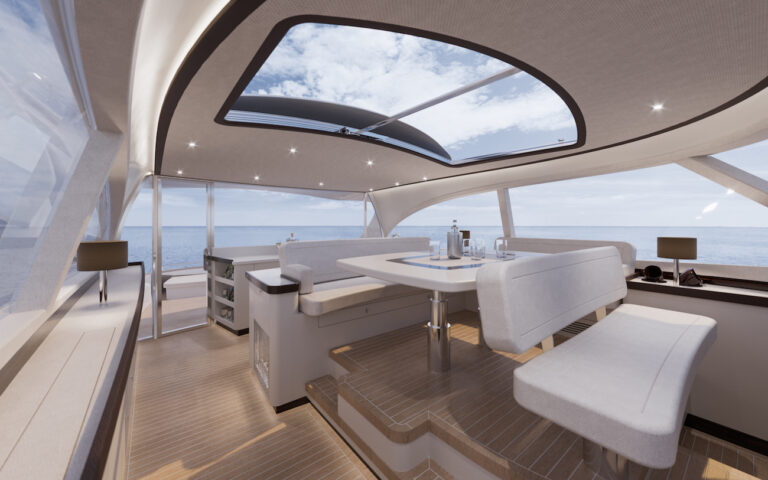 Flybridge Dining Area