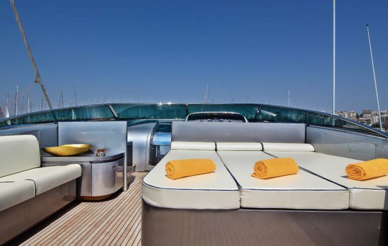 Flybridge Sunbathing