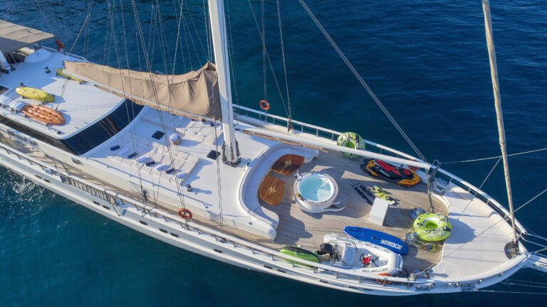 Foredeck Close Up With Toys