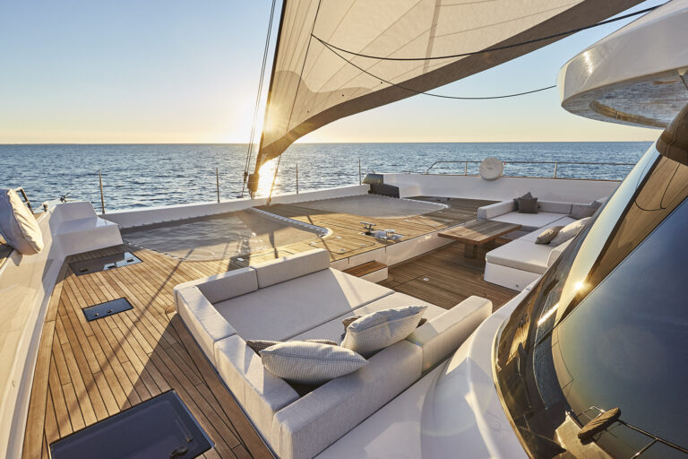 Foredecks With Seating And Relaxation Areas