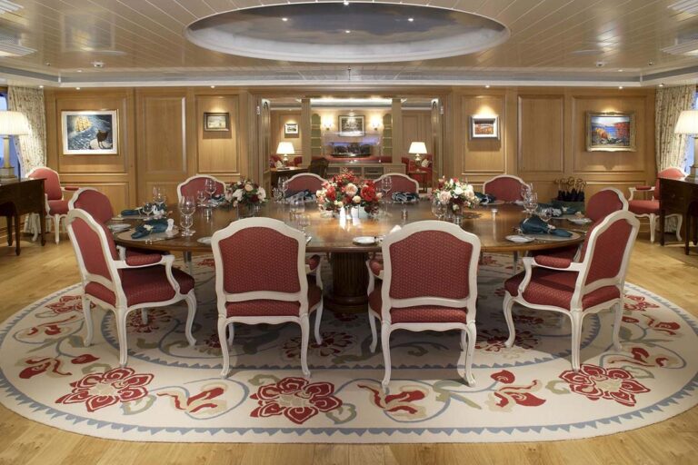 Formal Dining Area Set Up