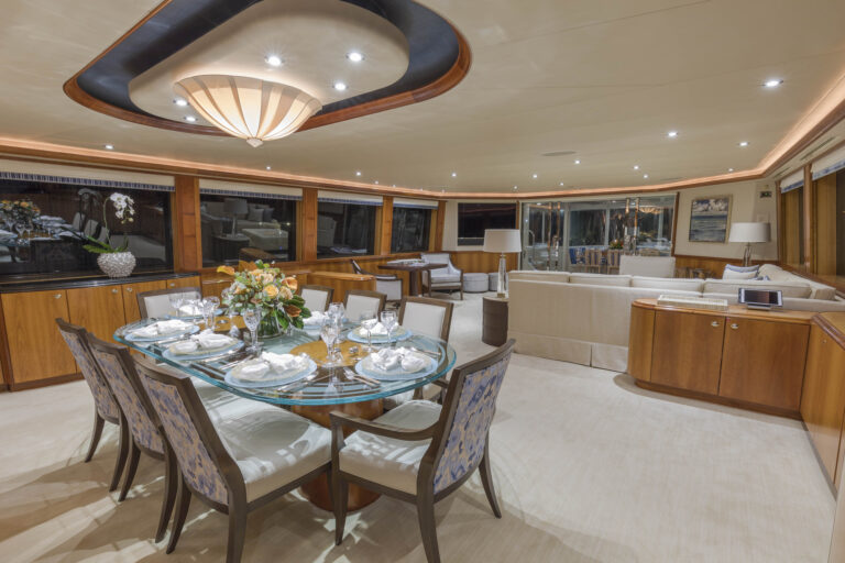 Formal Dining In The Saloon