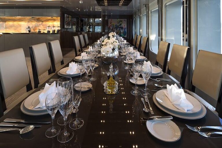 Formal Dinner In The Dining Area
