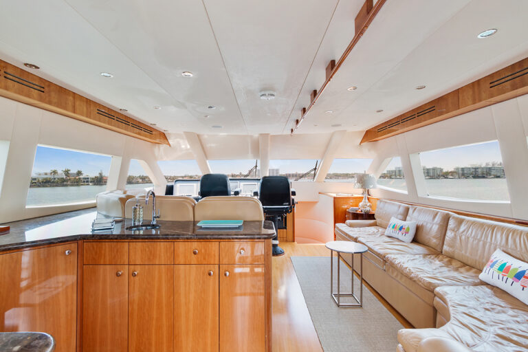 Galley And Bridge