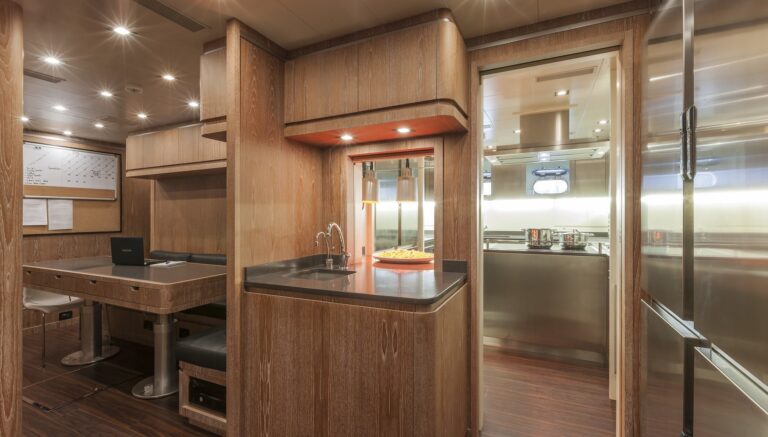 Galley And Crew Quarters