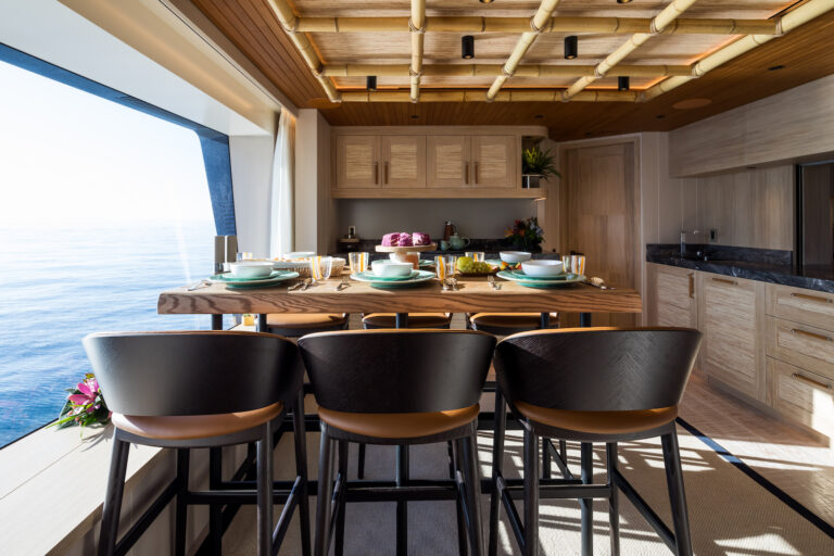 Galley And Dining Area - Photo Jeff Brown