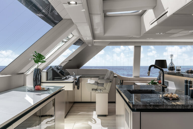Galley And Helm Station