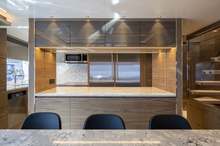 Galley With A Partition