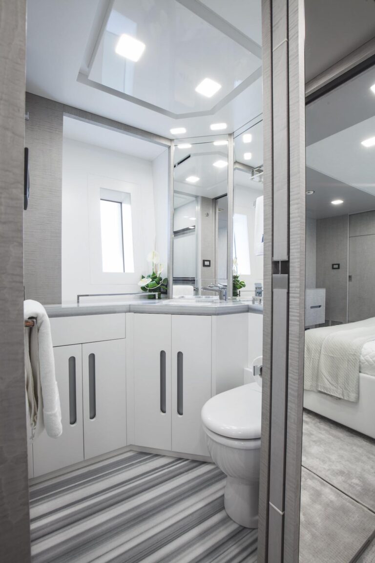 Guest Bathroom On The Lower Deck